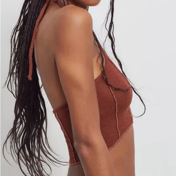 Brown Urban Outfitters halter top - Picture 2 of 2